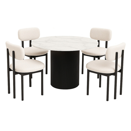 4 Seater Cordova Dining Table & Chair Set