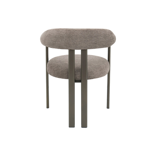 Brown Gia Upholstered Dining Chairs