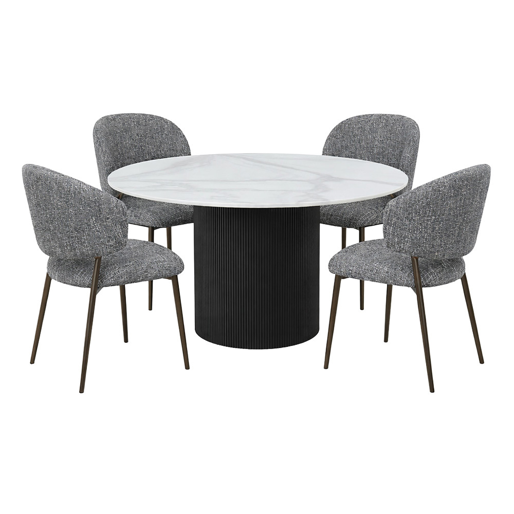 4 Seater Cyrilla Dining Table & Chair Set