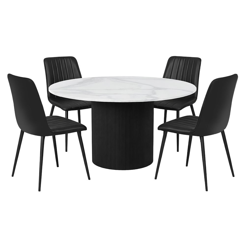 4 Seater Amari Dining Table & Chair Set