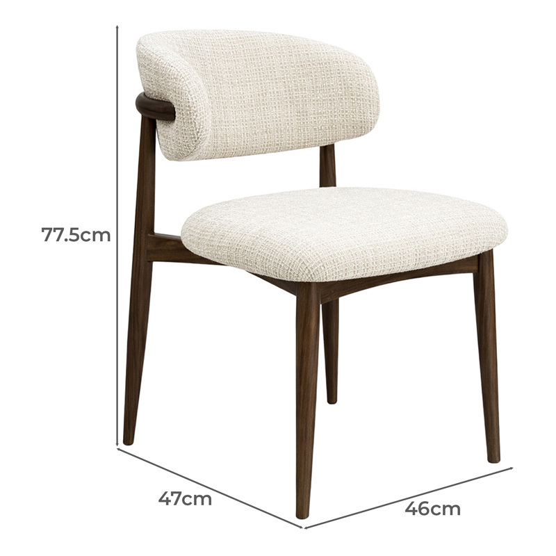 Blanche Upholstered Dining Chairs