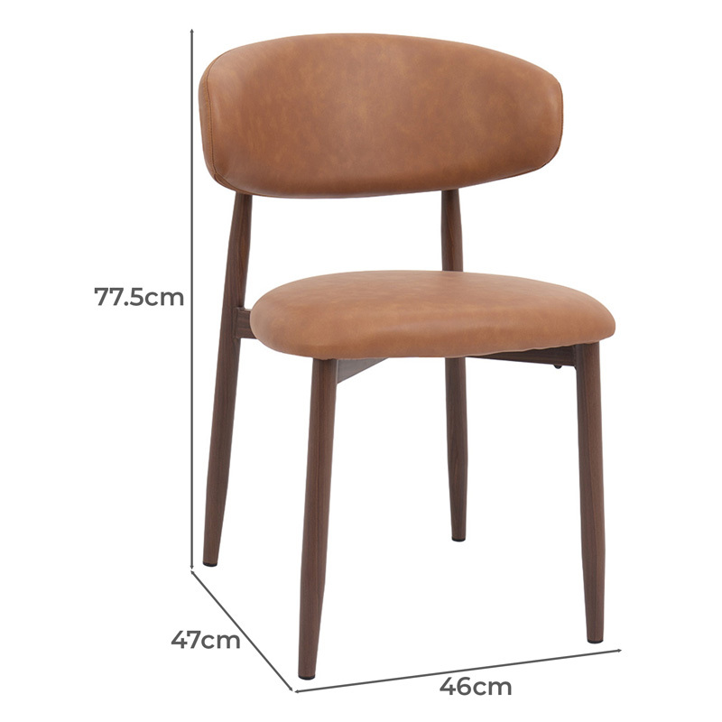 6 Seater Denver PU Dining Table & Chair Set