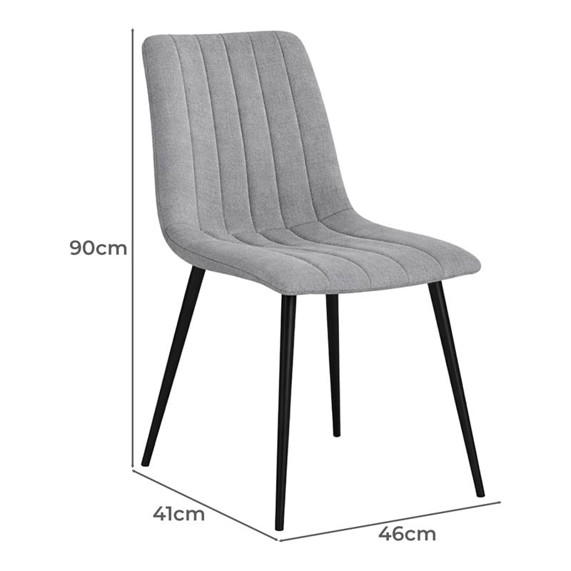 6 Seater Enya Dining Table & Chair Set