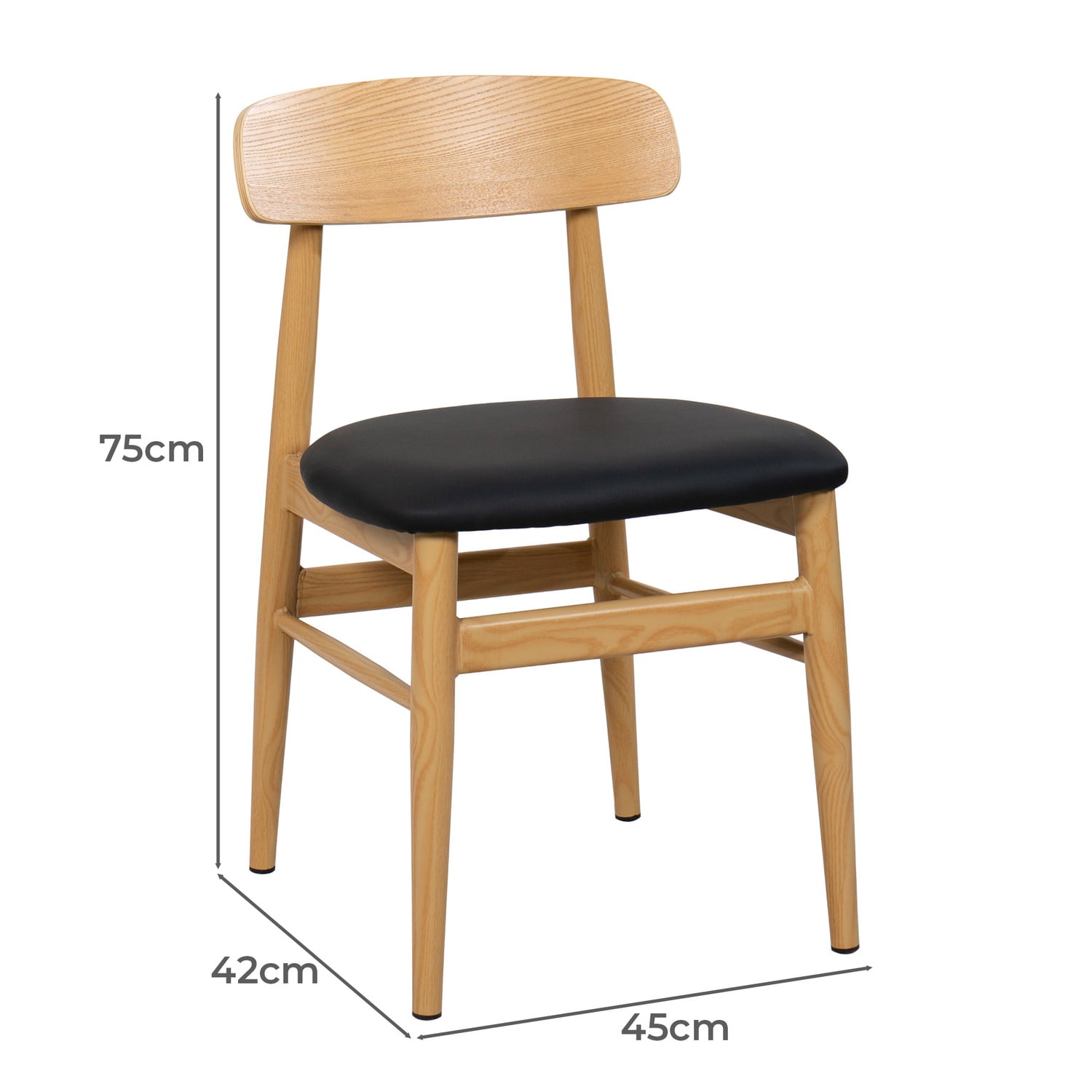 Kim Faux Leather Dining Chairs