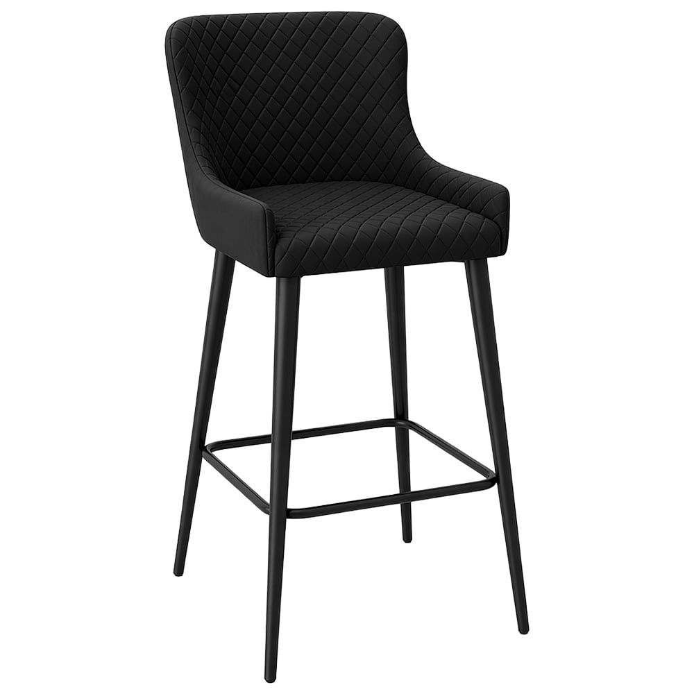 75cm Angela Velvet Bar Stools