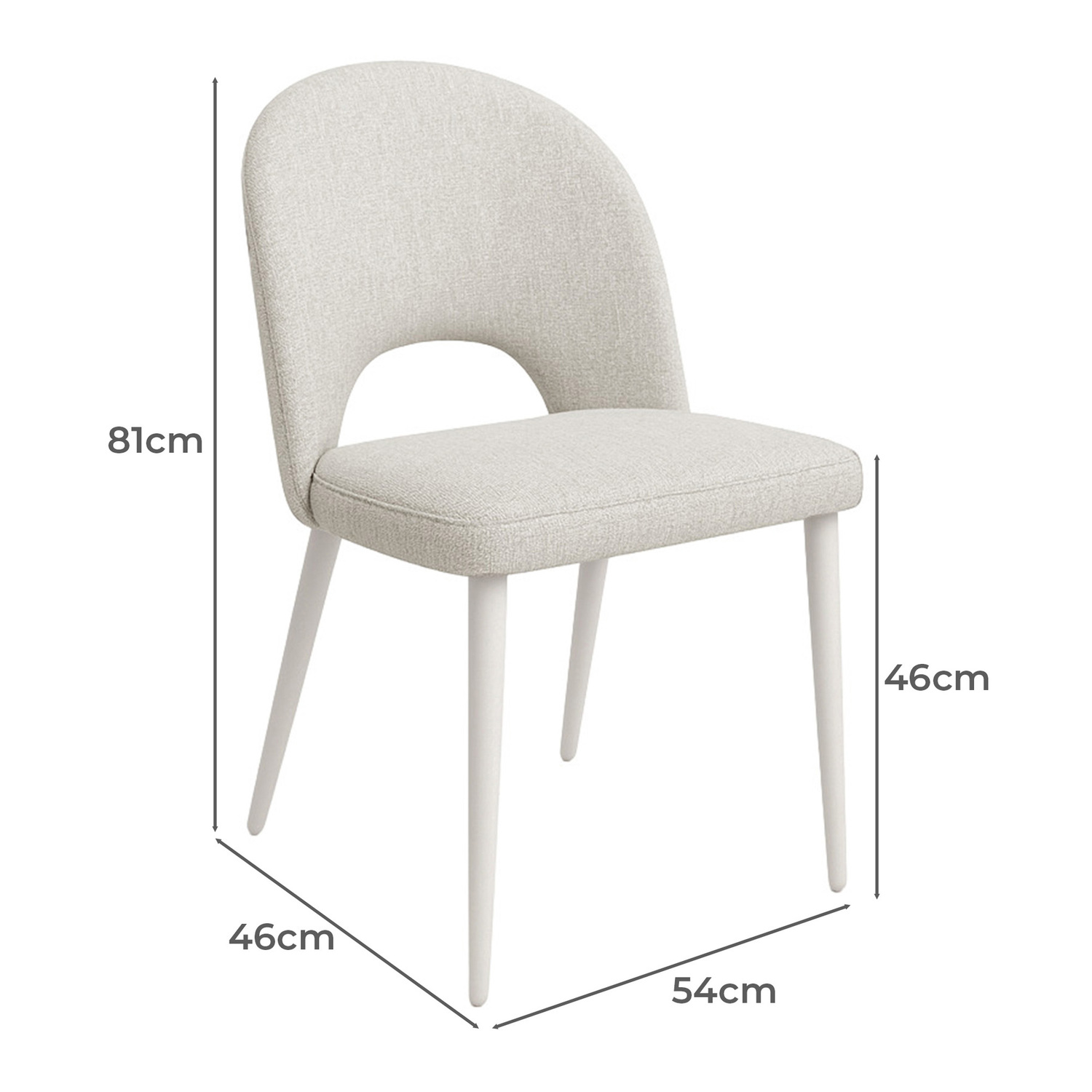 Miranda Faux Leather Dining Chair