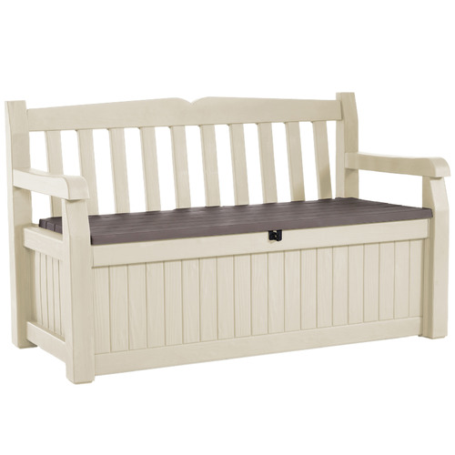 Keter 2 Seater Eden Garden Storage Bench | Temple & Webster