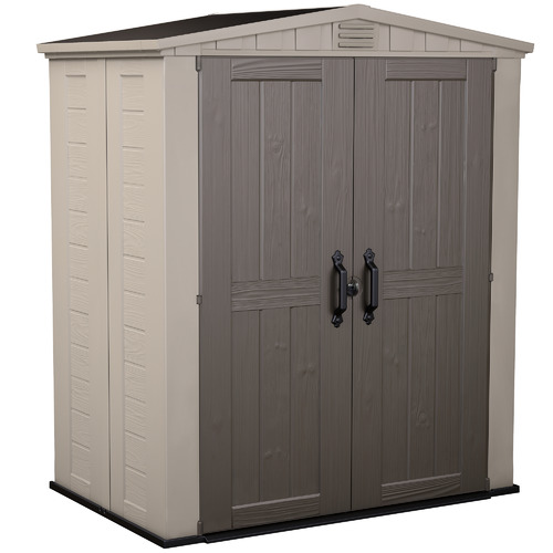 Keter Factor Double Door Storage Shed | Temple & Webster