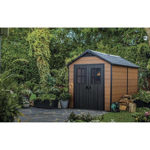 Keter Newton Double Door Storage Shed & Reviews | Temple & Webster