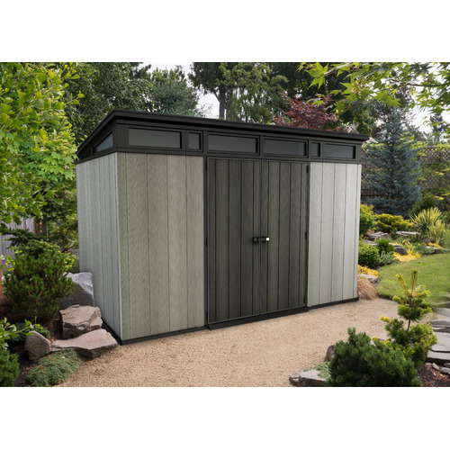 Keter Artisan Double Door Storage Shed | Temple & Webster