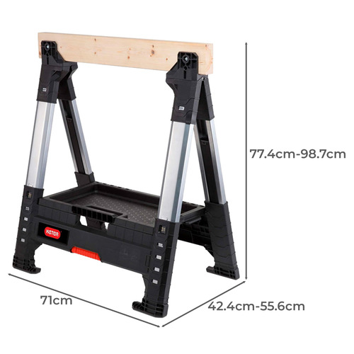 Lumber Jack Adjustable Sawhorse