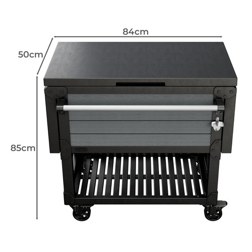 Patio Outdoor Cooler & Beverage Cart