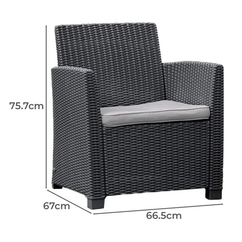 2 Seater Mia Outdoor Lounge Set