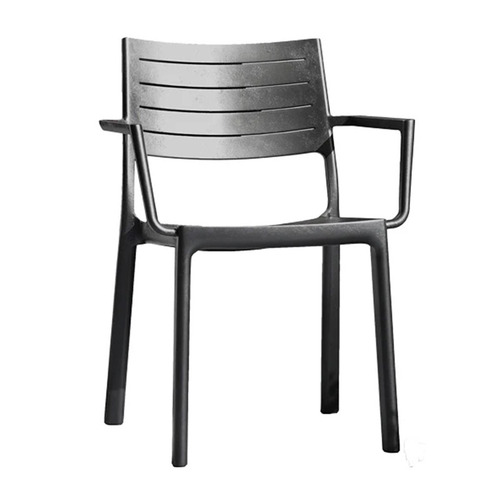 6 Seater Metaline Outdoor Dining Table & Chair Set