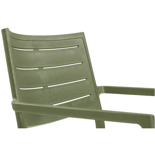 Metaline Metal Look Outdoor Dining Chairs