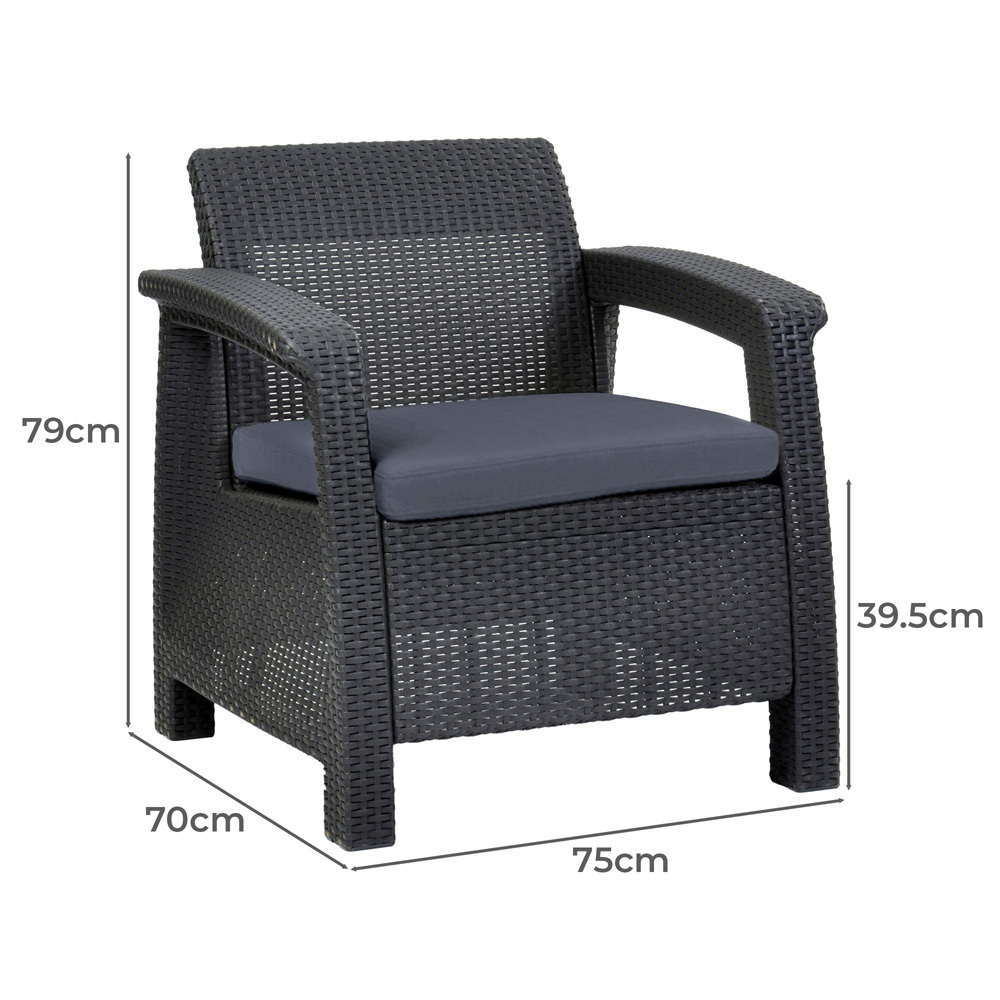 5 Seater Corfu Outdoor Lounge Set