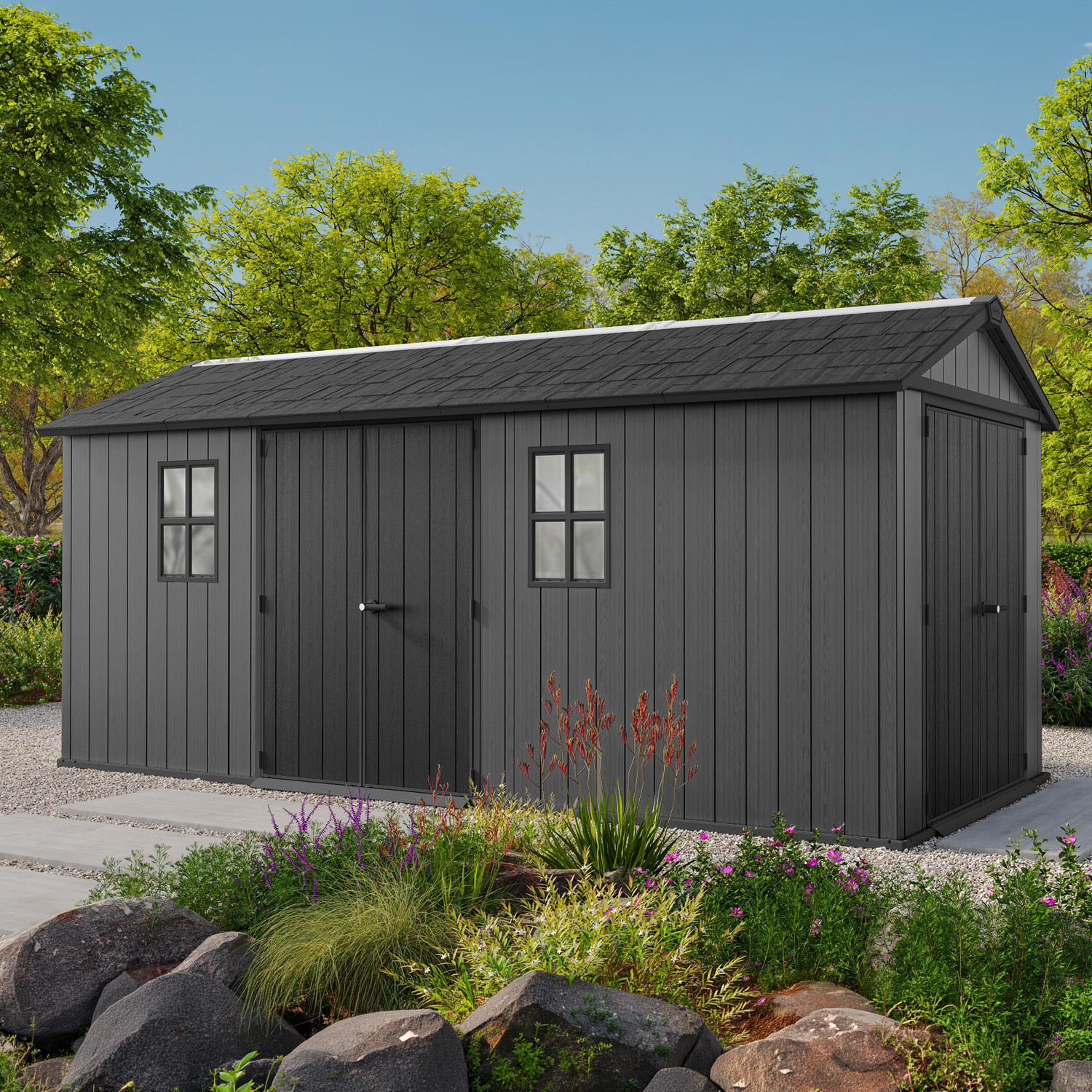 Newton Plus Double Door Garden Shed