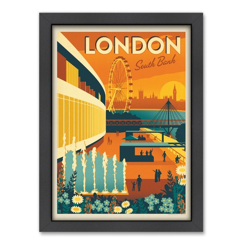 StateStudio London South Bank Printed Wall Art | Temple & Webster