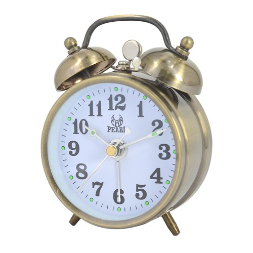 Pearl Time Mechanical Bell Alarm Clock & Reviews Temple & ster