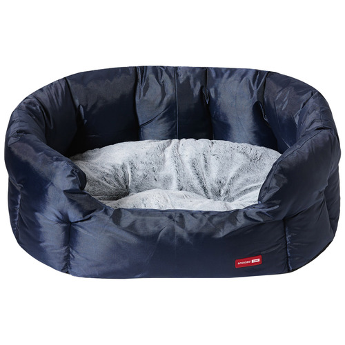 Snooza Navy Supa Tuff Pet Bed Temple & ster