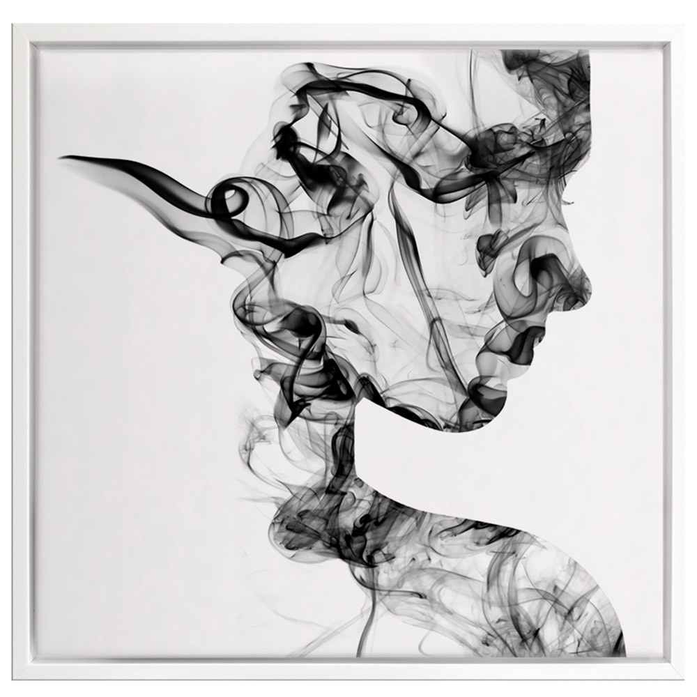 In Profile Printed Wall Art