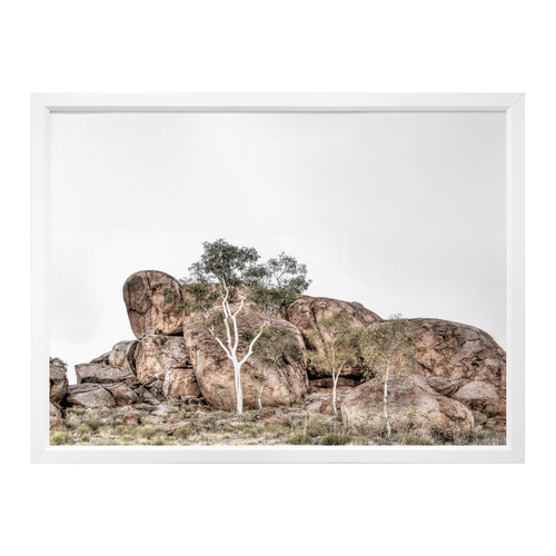 Solid Rock Framed Printed Wall Art | Temple & Webster