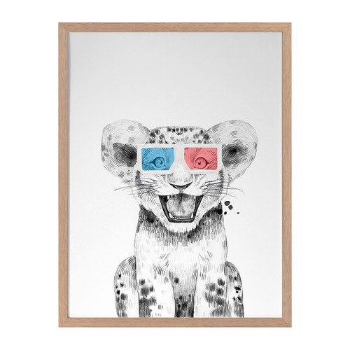 Ludo Lion Framed Printed Wall Art