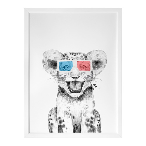 Ludo Lion Framed Printed Wall Art