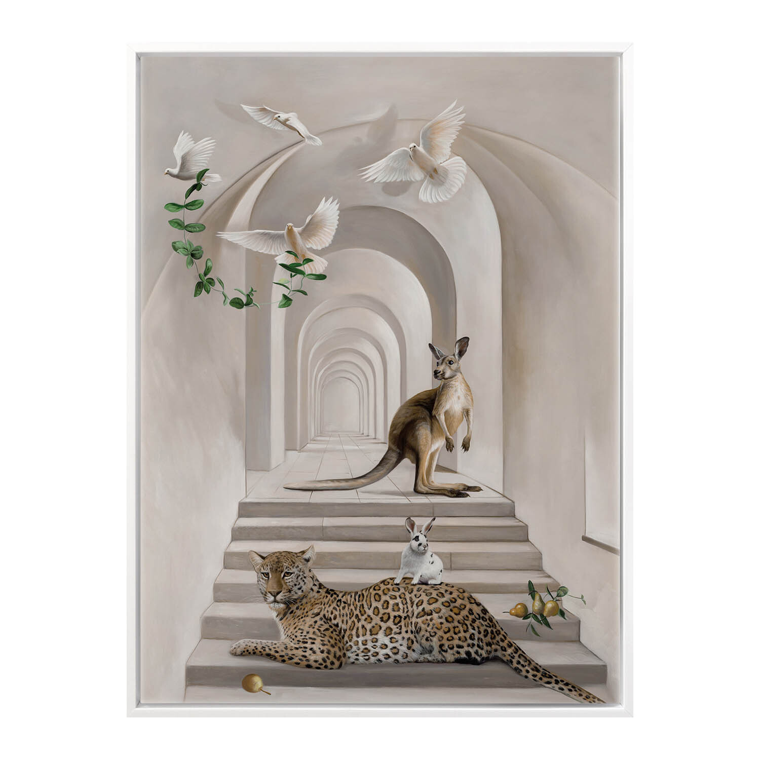 Menagerie Canvas Wall Art