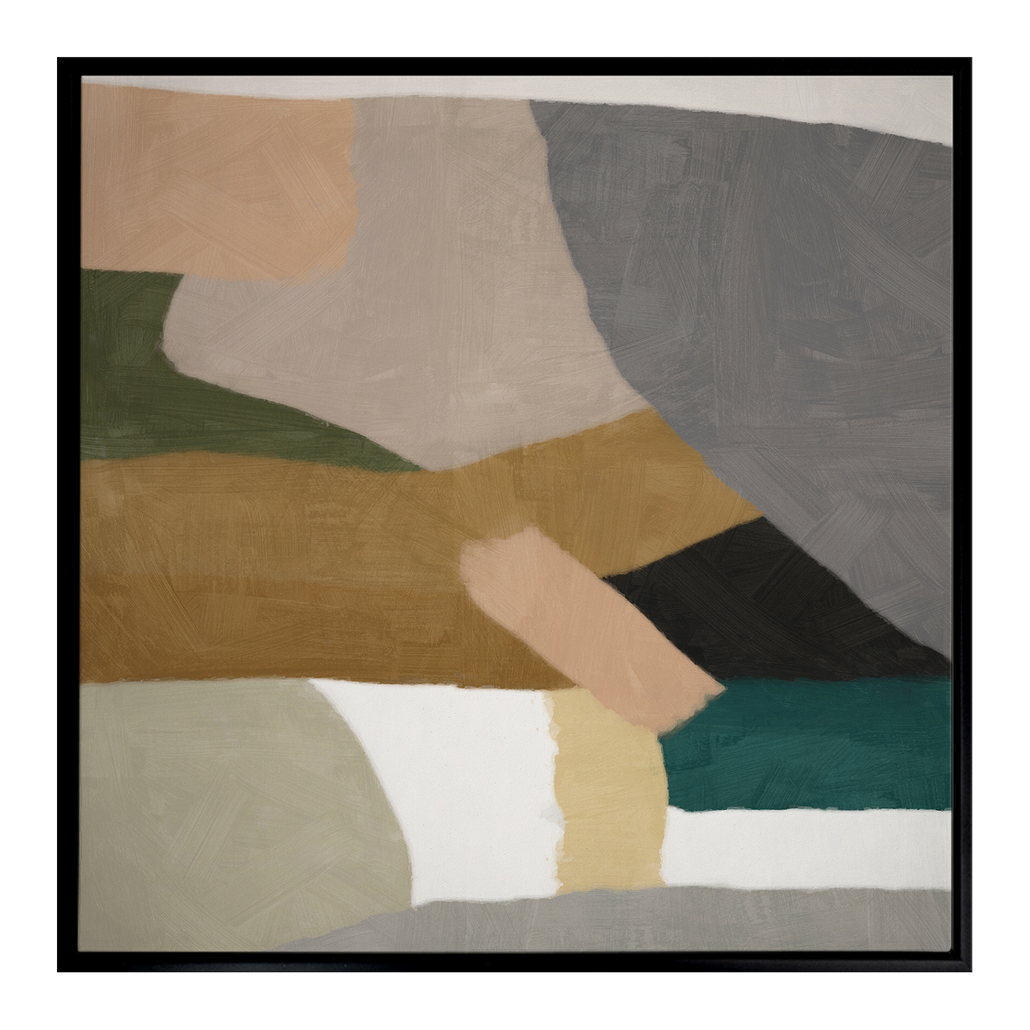 Jade Way II Canvas Wall Art