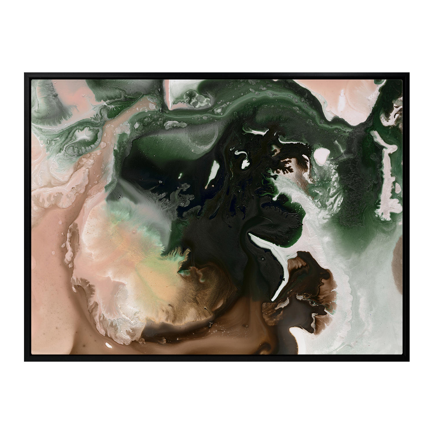 Molten Rock II Canvas Wall Art