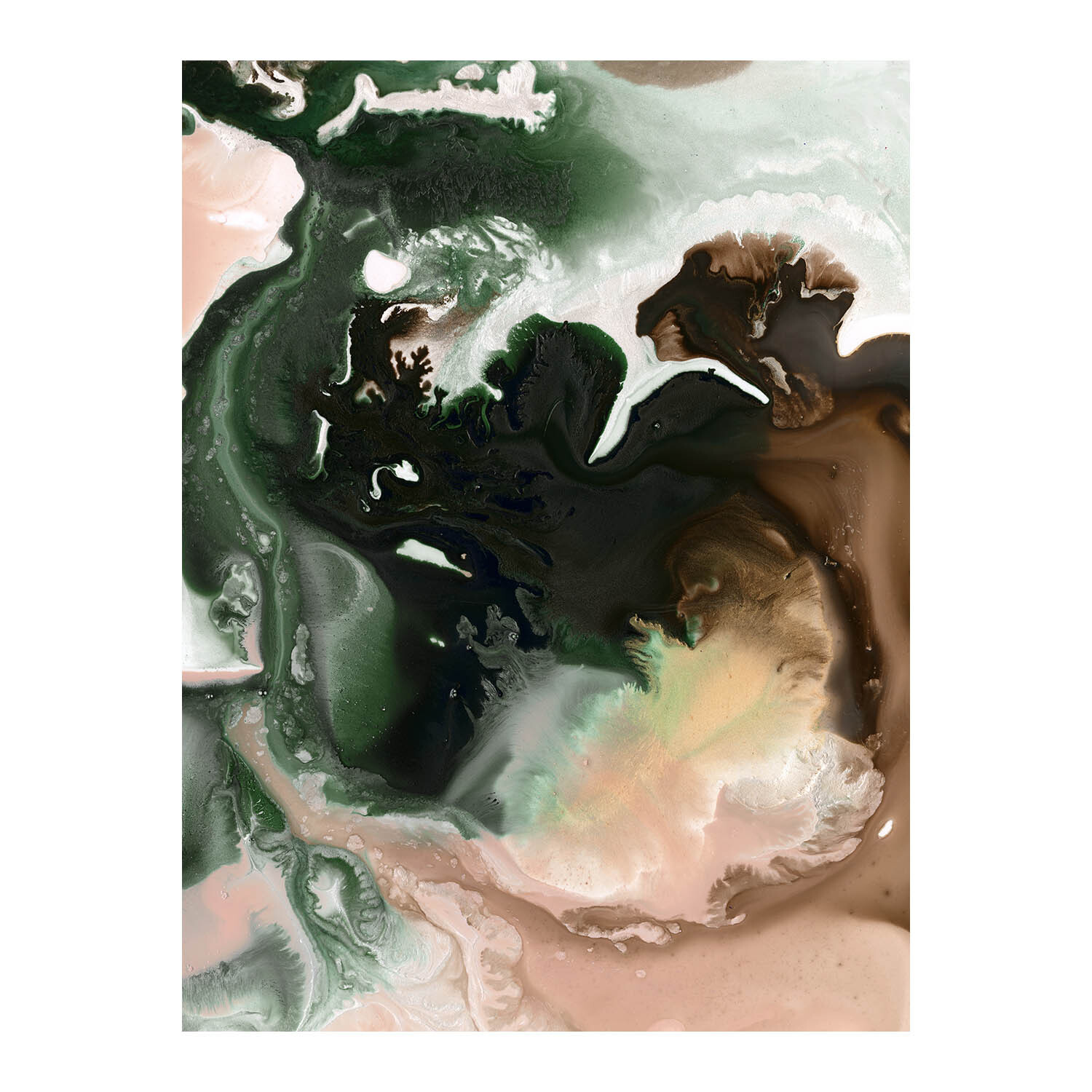 Molten Rock II Canvas Wall Art