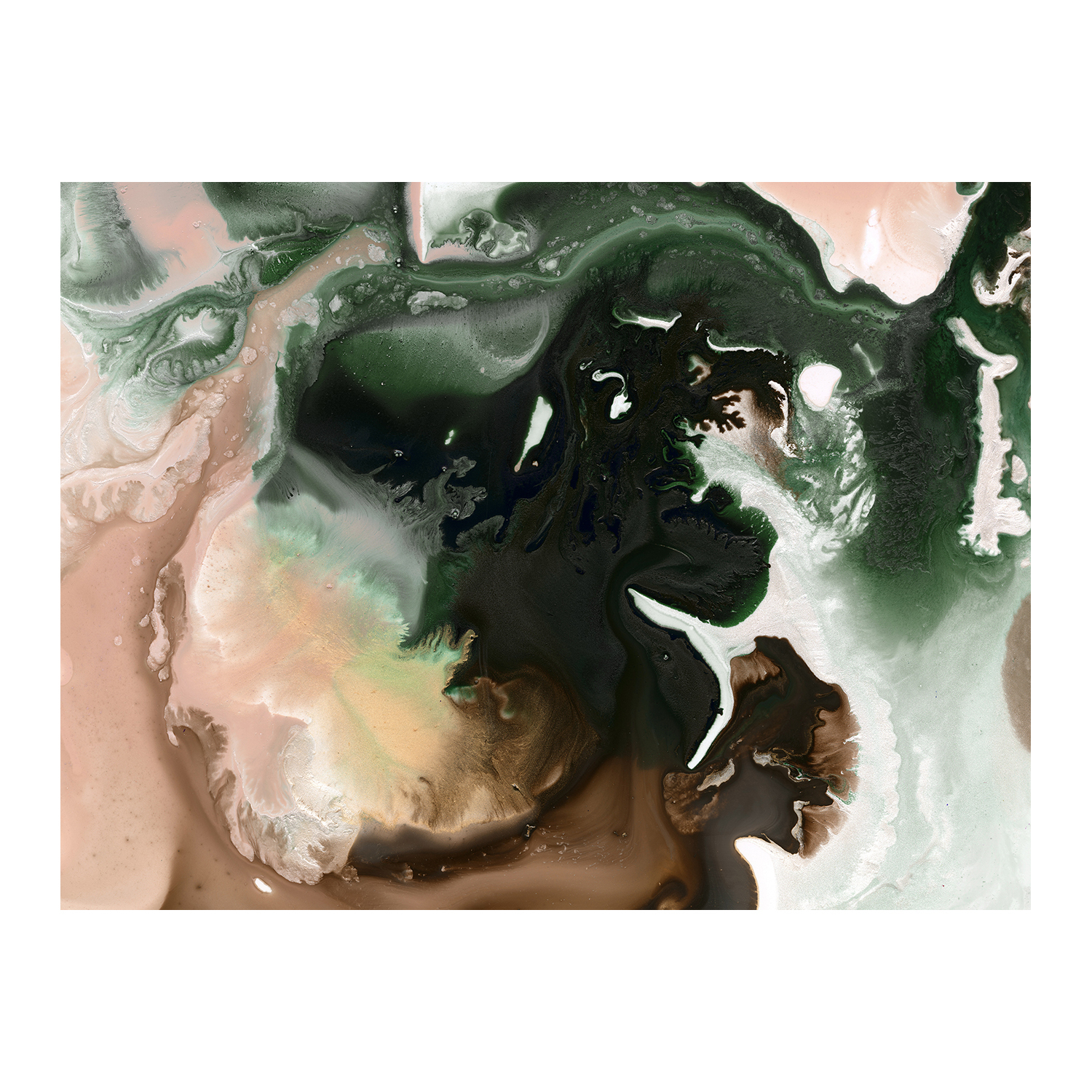 Molten Rock II Canvas Wall Art