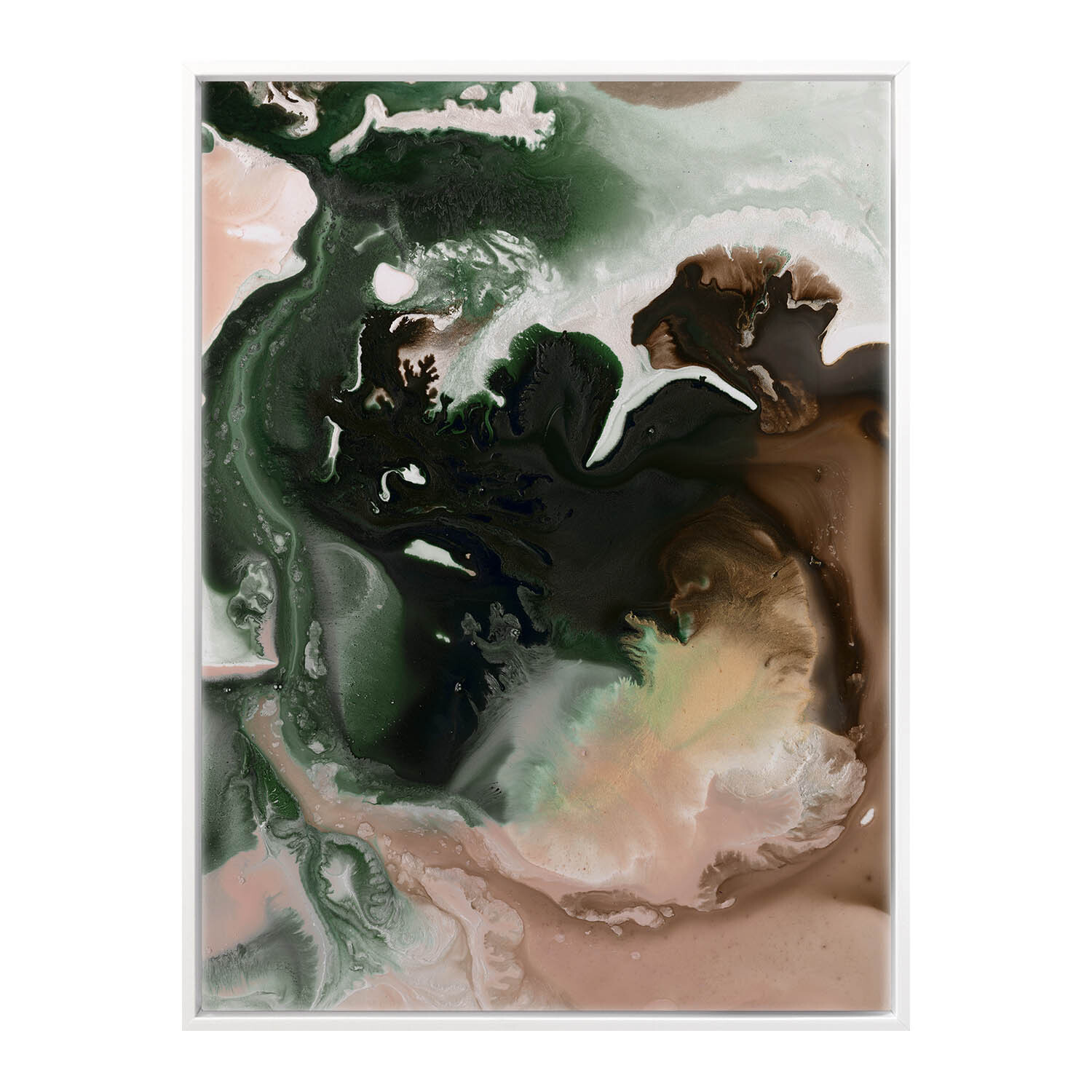 Molten Rock II Canvas Wall Art