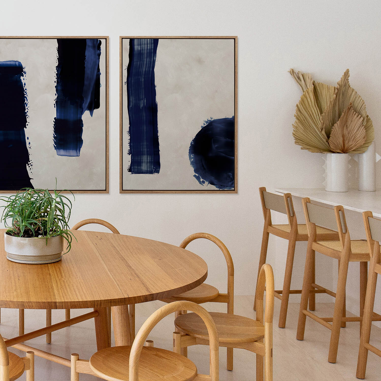 Broad Strokes II Canvas Wall Art