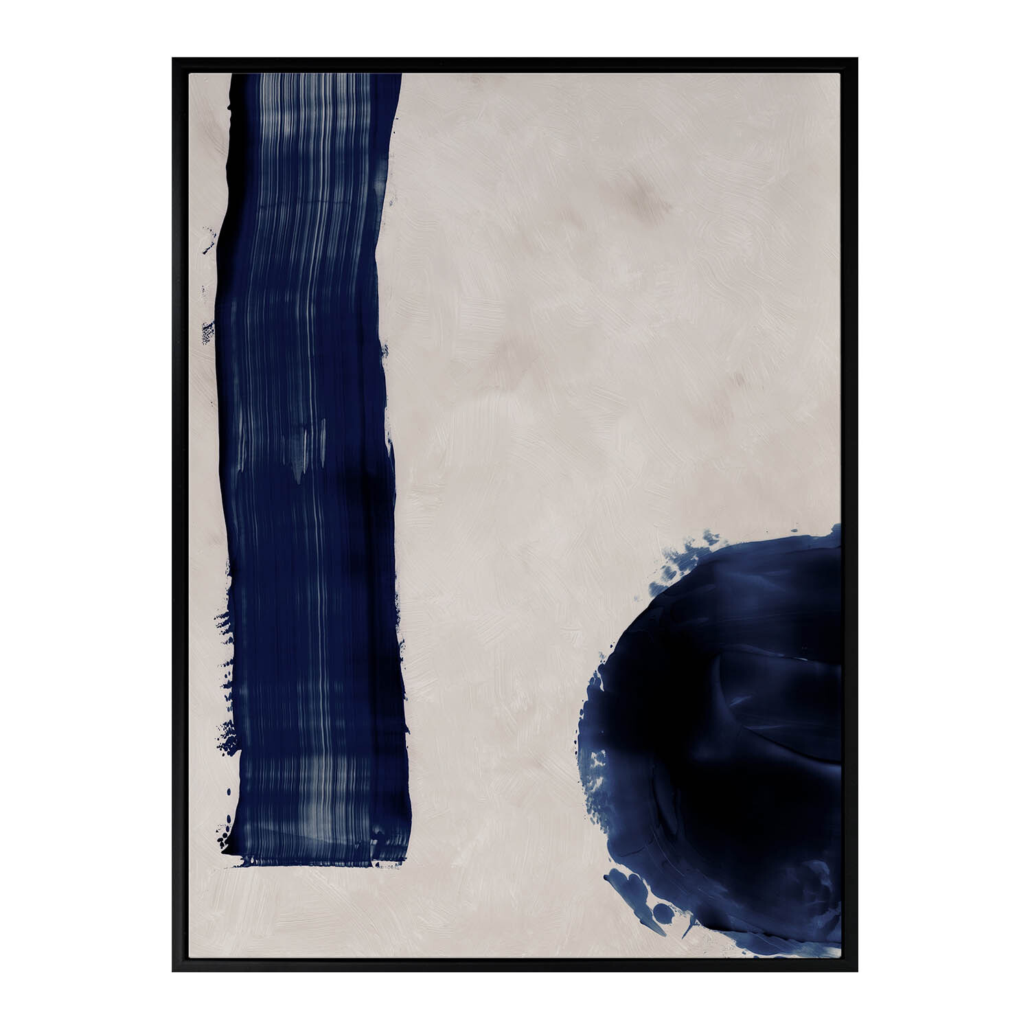 Broad Strokes II Canvas Wall Art