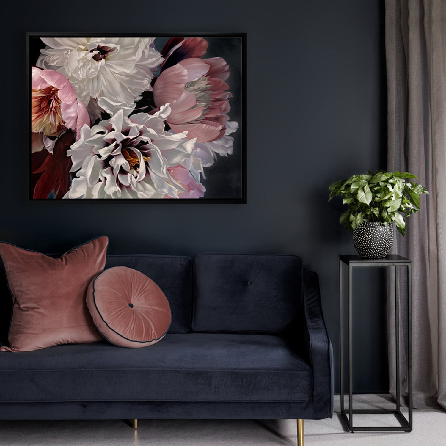 Fleur Canvas Wall Art