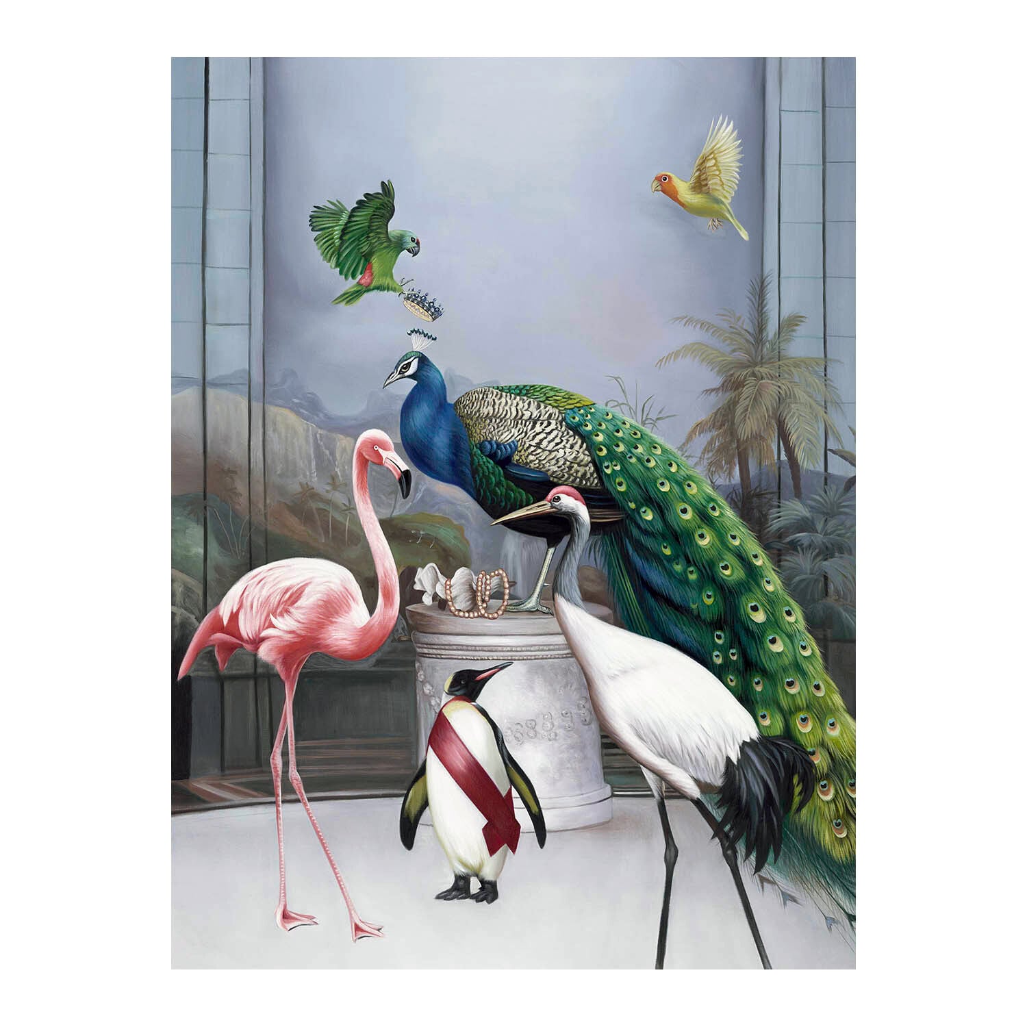 The Coronation Canvas Wall Art