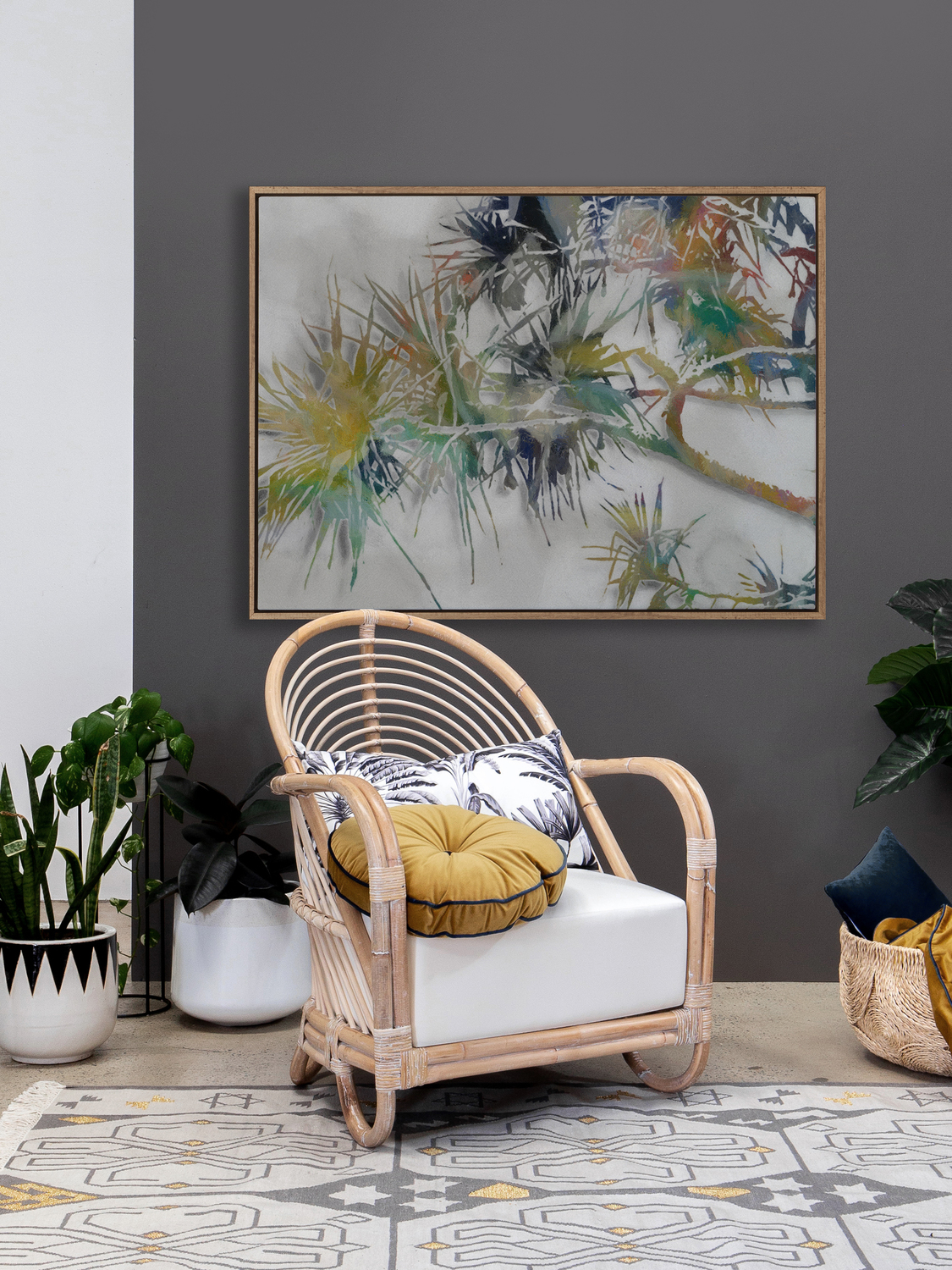 Pandan Beach Canvas Wall Art