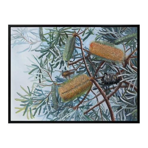 Yellow Wing Canvas Wall Art