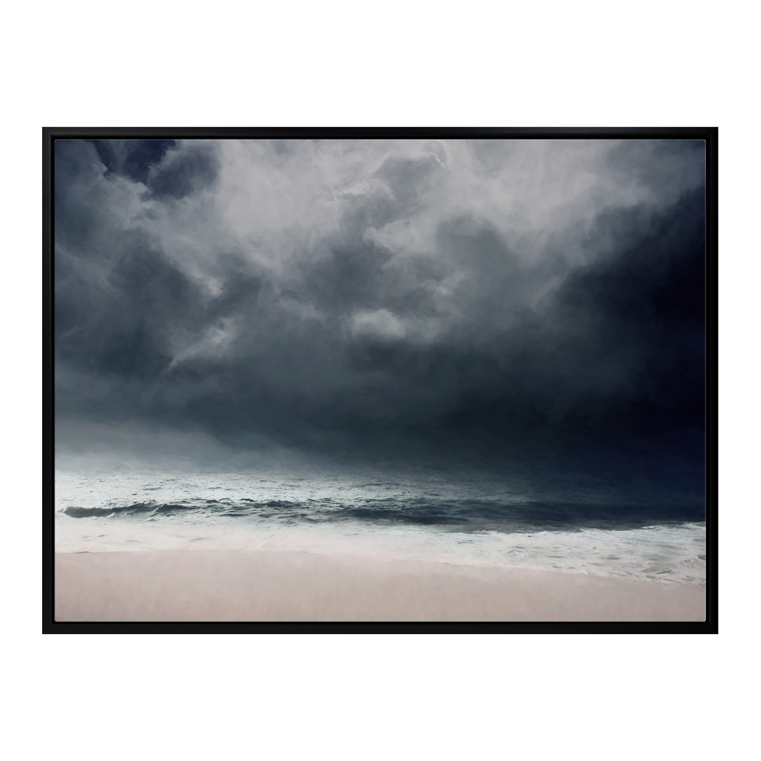 Grey Dawn Canvas Wall Art