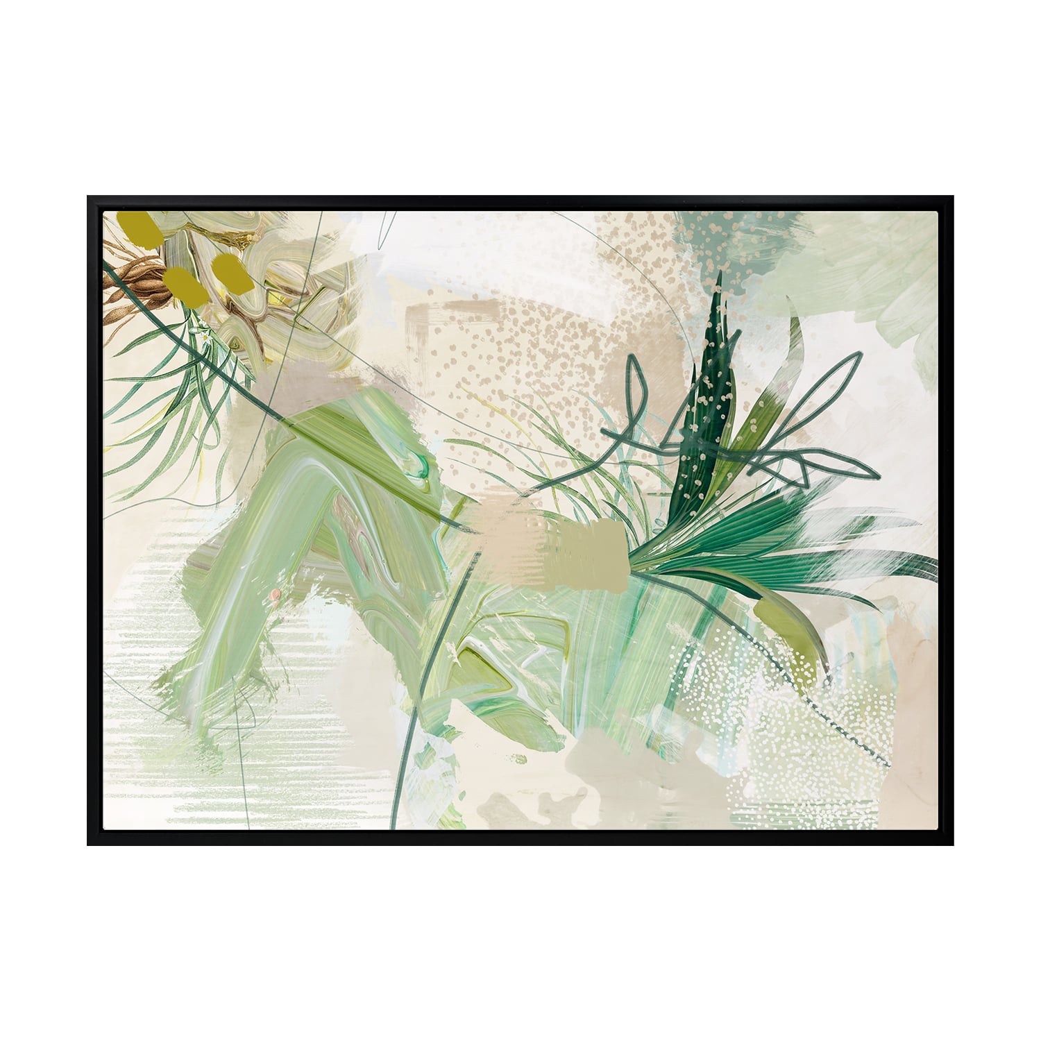 Leafy Greens Canvas Wall Art