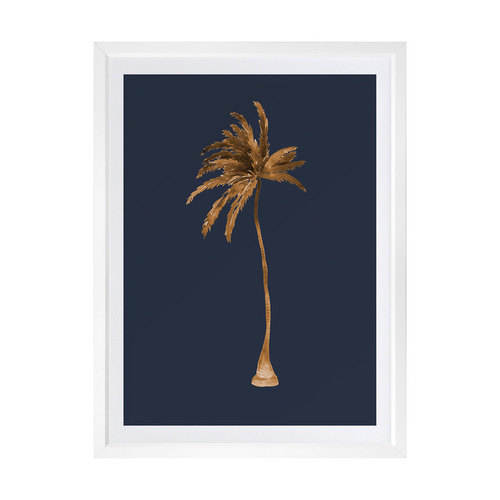 Golden Palm IV Framed Printed Wall Art