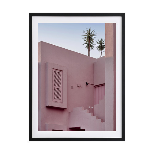 The Red Wall Framed Printed Wall Art