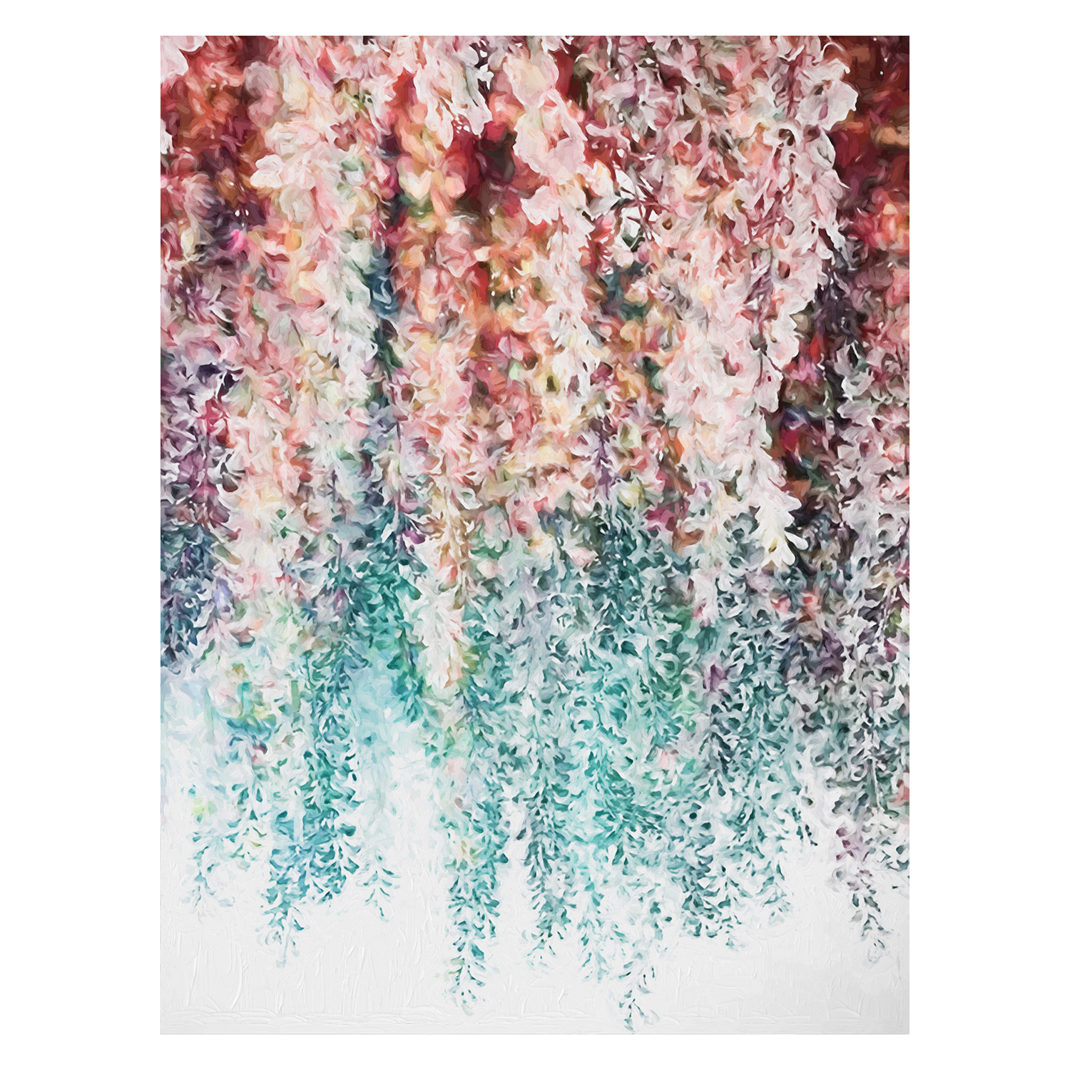 Wisteria Lane I Canvas Wall Art