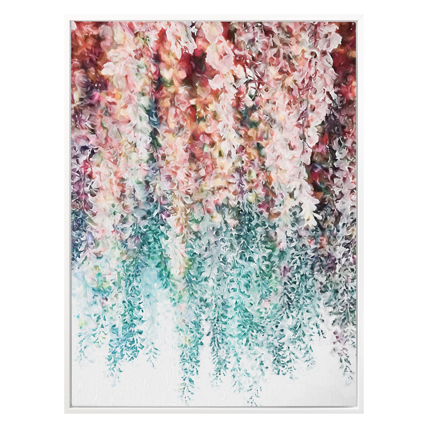 Wisteria Lane I Canvas Wall Art