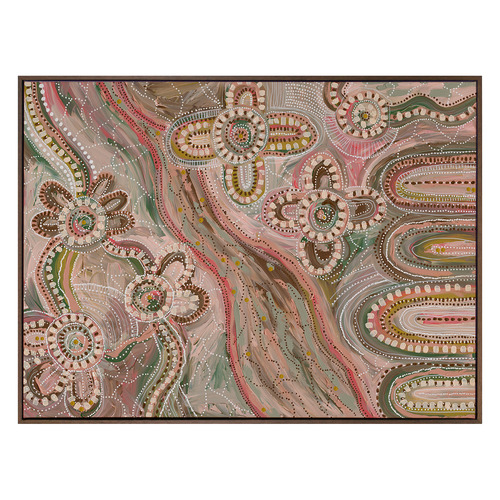 Bila Framed Canvas Wall Art