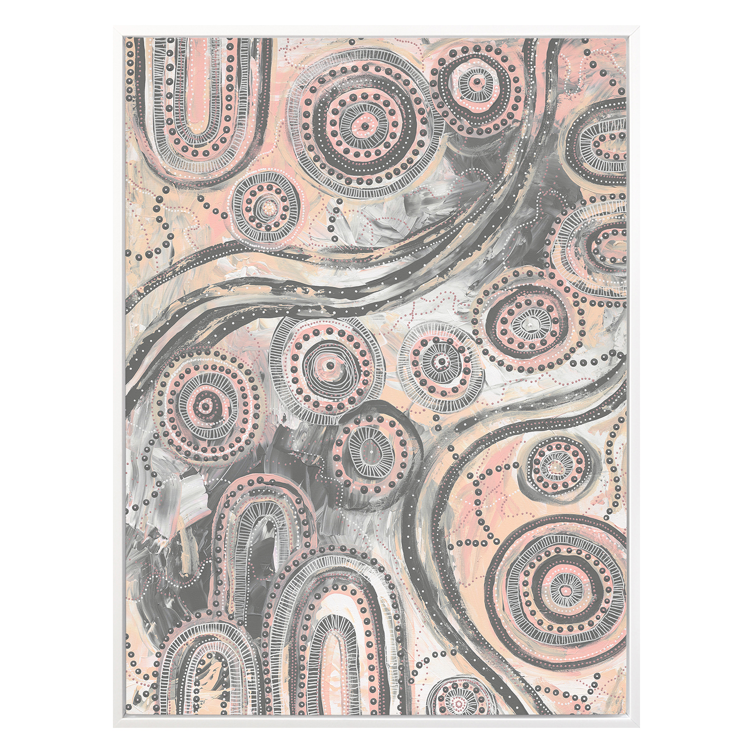 Girra-Warra Framed Canvas Wall Art