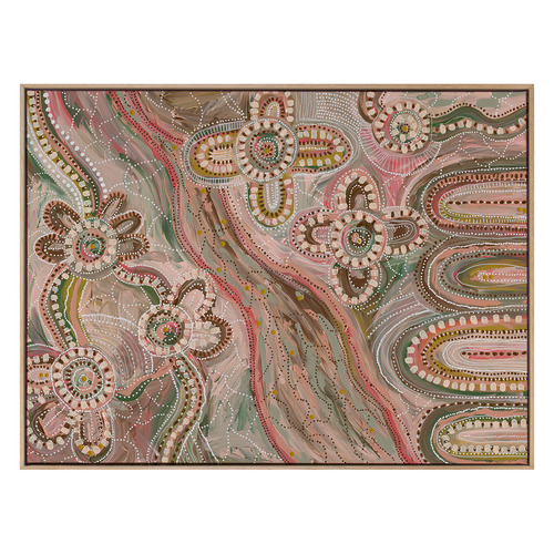 Bila Framed Canvas Wall Art
