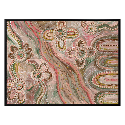 Bila Framed Canvas Wall Art